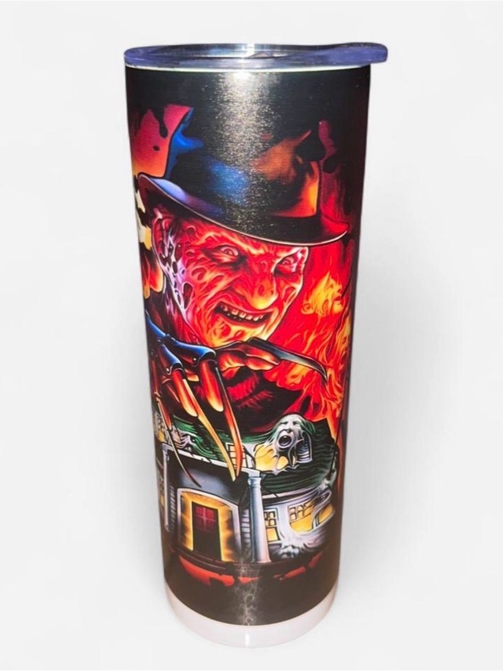 Nightmare on Elm Street Horror Graphic Stainless Tumbler